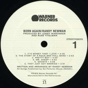 8LP/Set di cofanetti Randy Newman: Roll With The Punches (The Studio Albums 1979-2017)