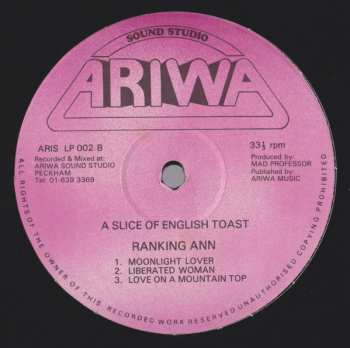 LP Ranking Ann: A Slice Of English Toast