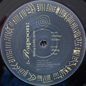 2LP/Set di cofanetti Rapoon: Raising Earthly Spirits