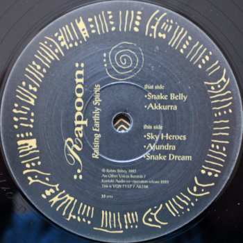 2LP/Set di cofanetti Rapoon: Raising Earthly Spirits