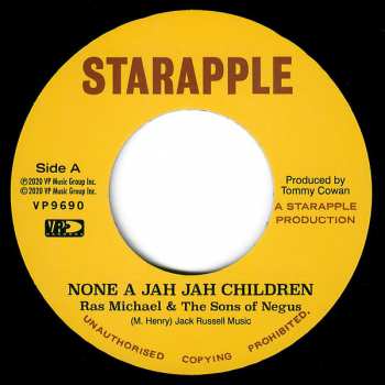 SP Ras Michael & The Sons Of Negus: None A Jah Jah Children