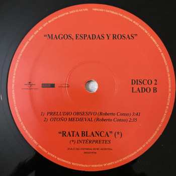 2LP Rata Blanca: Magos, Espadas y Rosas