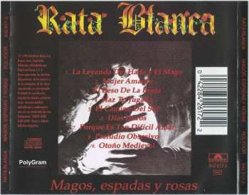 CD Rata Blanca: Magos, Espadas Y Rosas