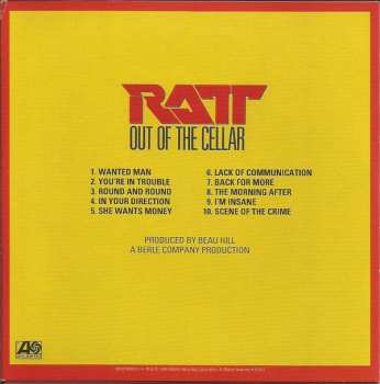5CD/Set di cofanetti Ratt: Original Album Series