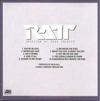 5CD/Set di cofanetti Ratt: Original Album Series