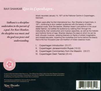CD Ravi Shankar: Nine Decades Vol. VII: Live in Copenhagen