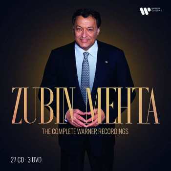27CD/3DVD/Set di cofanetti Zubin Mehta: The Complete Warner Recordings 