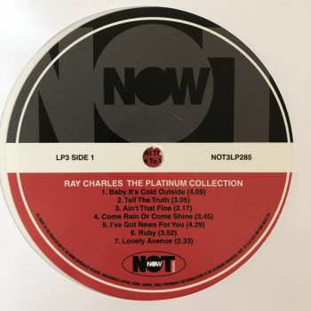 3LP Ray Charles: The Platinum Collection CLR