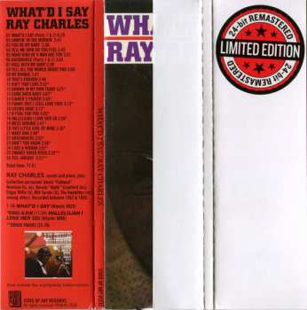 CD Ray Charles: What'd I Say LTD