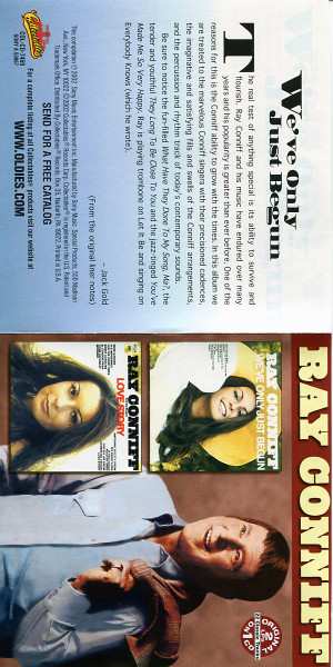 CD Ray Conniff: We've Only Just Begun / Love Story