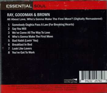 CD Ray, Goodman & Brown: All About Love, Who's Gonna Make The First Move?