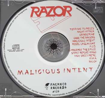 CD Razor: Malicious Intent