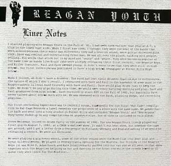 LP Reagan Youth: The Poss Tapes 1981 - 1984 CLR | LTD