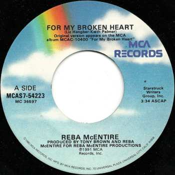 SP Reba McEntire: For My Broken Heart