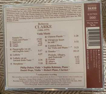 CD Rebecca Clarke: Viola Music