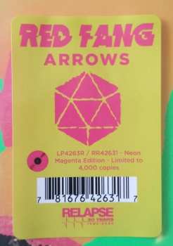 LP Red Fang: Arrows LTD | CLR