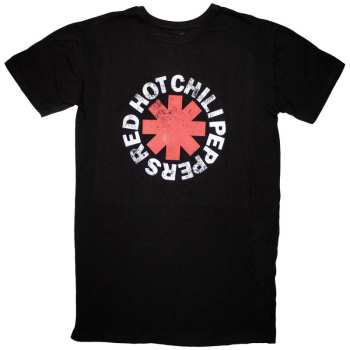Merce Red Hot Chili Peppers: Red Hot Chili Peppers Ladies T-shirt Dress: Classic Asterisk (large) L