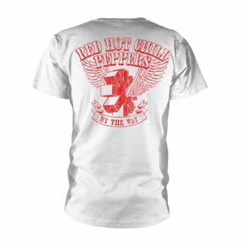 Merce Red Hot Chili Peppers: Tričko By The Way Wings S