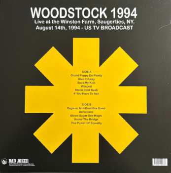 LP Red Hot Chili Peppers: Woodstock 1994 (Live At The Winston Farm, Saugerties, NY. August 14th, 1994 - US TV Broadcast) LTD