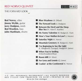 CD Red Norvo Quintet: The Forward Look