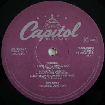 LP Red Rider: Neruda