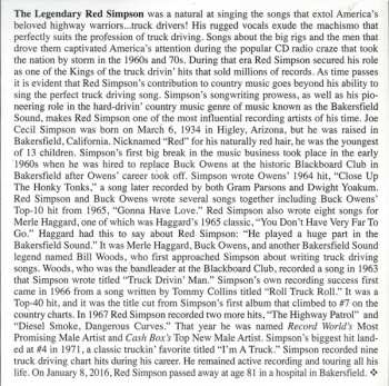CD Red Simpson: The Legendary Red Simpson 1934-2016