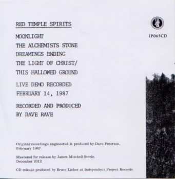 3CD Red Temple Spirits: Red Temple Spirits LTD | NUM