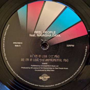 LP Reel People: I'm In Love / Can't Fake The Feeling