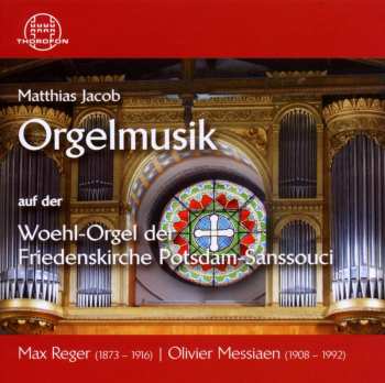 CD Reger / Jacob,matthias: Organ Music On The Woehl Organ