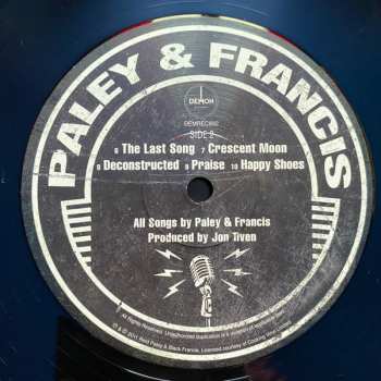 LP Black Francis: Paley & Francis
