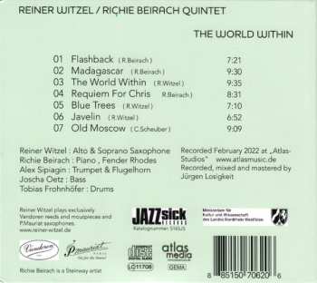 CD Reiner Witzel / Richie Beirach Quintet: The World Within