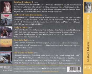 5CD/Set di cofanetti Reinhard Lakomy: Und Ich Geh In Den Tag