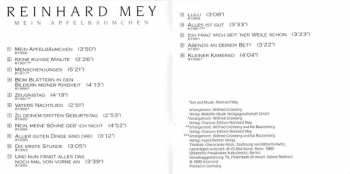 CD Reinhard Mey: Mein Apfelbäumchen