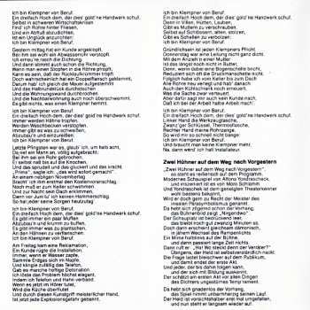 CD Reinhard Mey: Wie Vor Jahr Und Tag