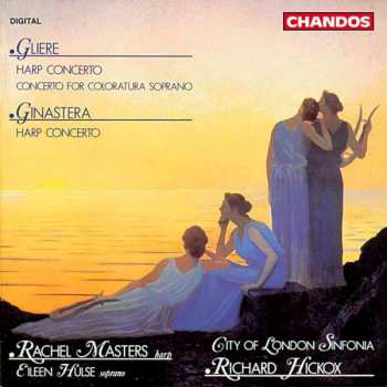 CD City Of London Sinfonia: GLIERE / GINASTERA: Harp Concertos