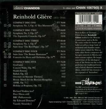 5CD/Set di cofanetti BBC Philharmonic: The Glière Orchestral Collection