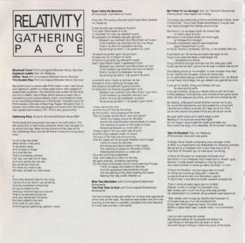 CD Relativity: Gathering Pace