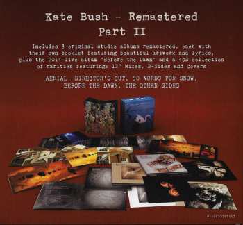 11CD/Set di cofanetti Kate Bush: Remastered Part II