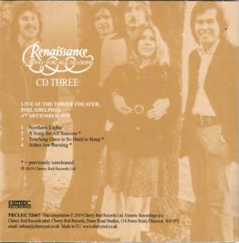 3CD/Set di cofanetti Renaissance: A Song For All Seasons DLX