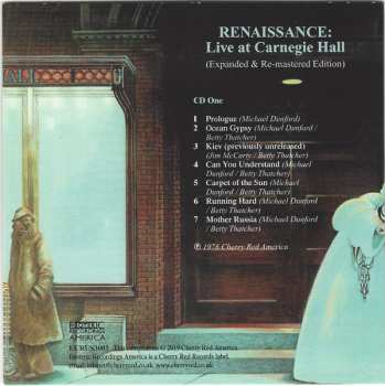 3CD/Set di cofanetti Renaissance: Live At Carnegie Hall