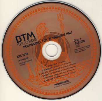 2CD Renaissance: Live At Carnegie Hall