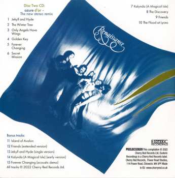 2CD/Set di cofanetti/Blu-ray Renaissance: Azure D'or