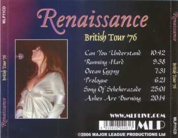 CD Renaissance: British Tour '76