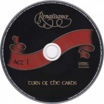 2CD/DVD Renaissance: Tour 2011 Live In Concert (Turn Of The Cards / Scheherazade And Other Stories) DIGI