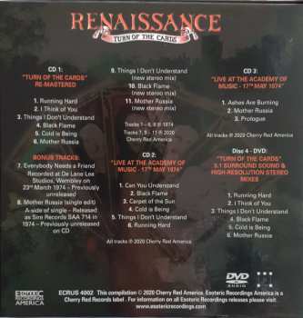 3CD/DVD/Set di cofanetti Renaissance: Turn Of The Cards DLX