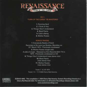 3CD/DVD/Set di cofanetti Renaissance: Turn Of The Cards DLX
