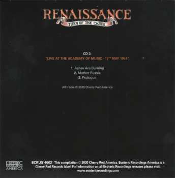 3CD/DVD/Set di cofanetti Renaissance: Turn Of The Cards DLX