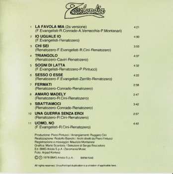 CD Renato Zero: Zerolandia