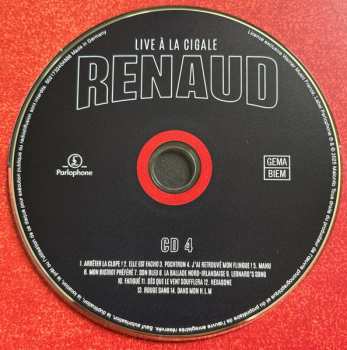 6LP/4CD/DVD/Set di cofanetti Renaud: Live À La Cigale