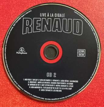 6LP/4CD/DVD/Set di cofanetti Renaud: Live À La Cigale
